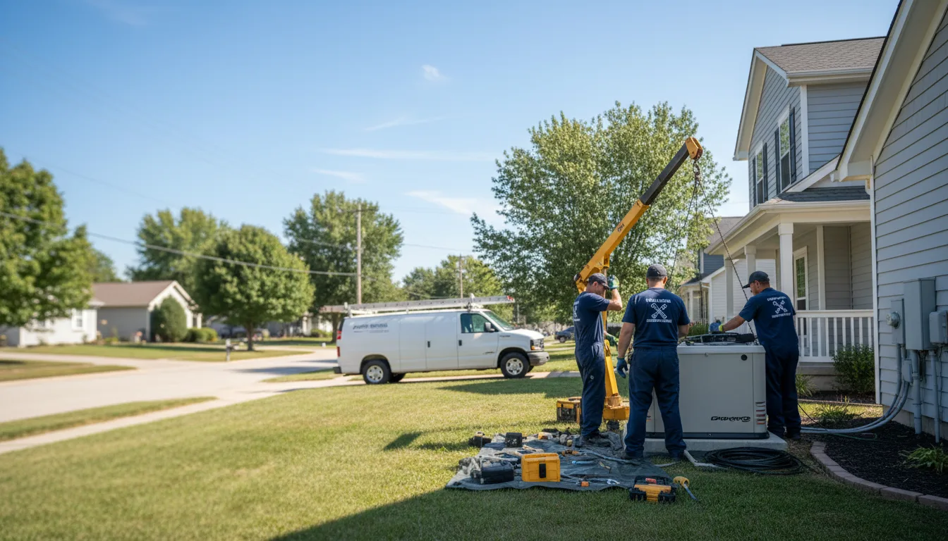 Generator Installation in Fredonia, PA near me